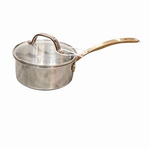 Viking 3-Ply 1.5QT Saucepan w/Copper Handle& Lid